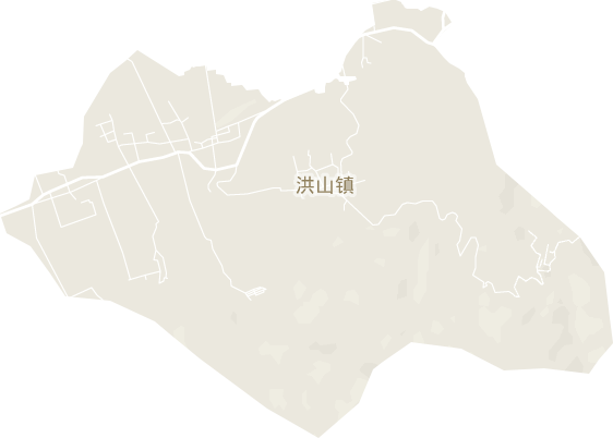 洪山镇电子地图