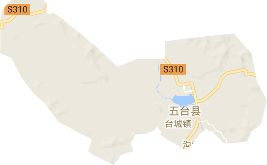 台城镇电子地图