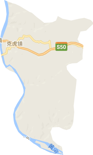 克虎镇电子地图