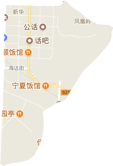 新华街道电子地图