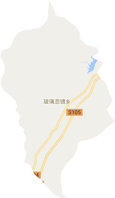 玻璃忽镜乡电子地图