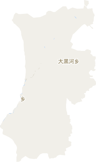 四子王旗大黑河乡电子地图