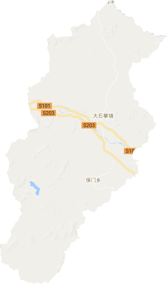 大石寨镇电子地图