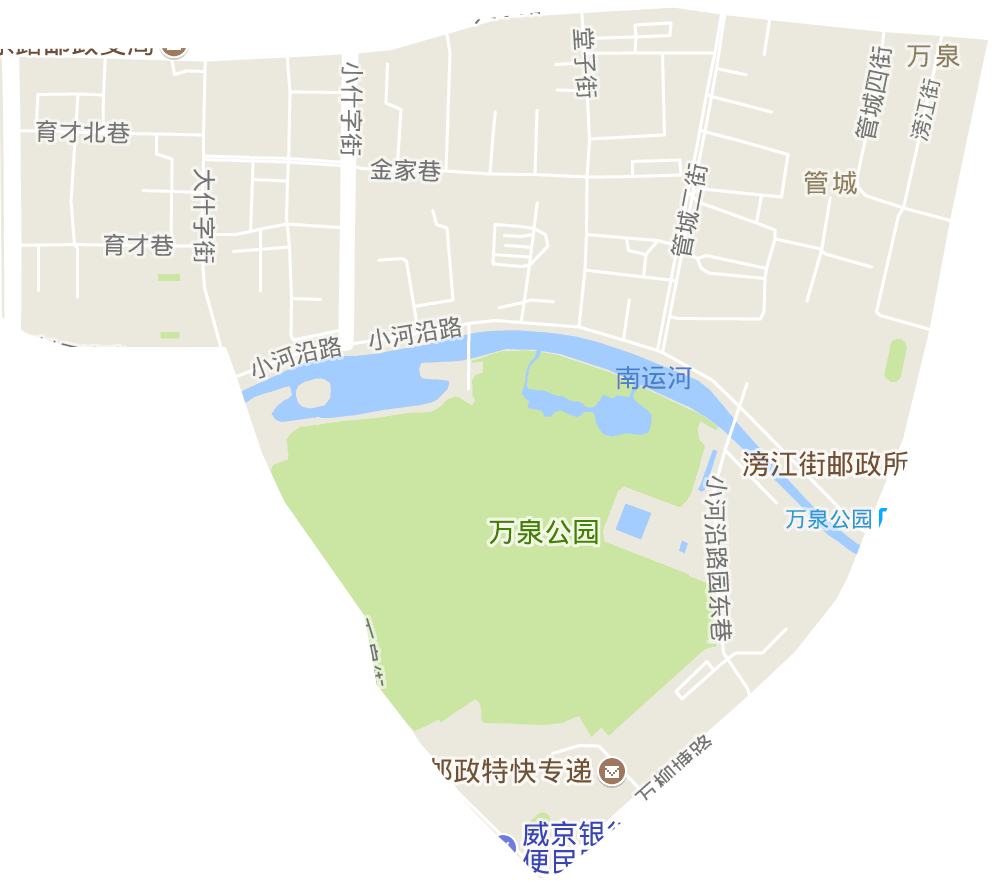 万泉街道电子地图