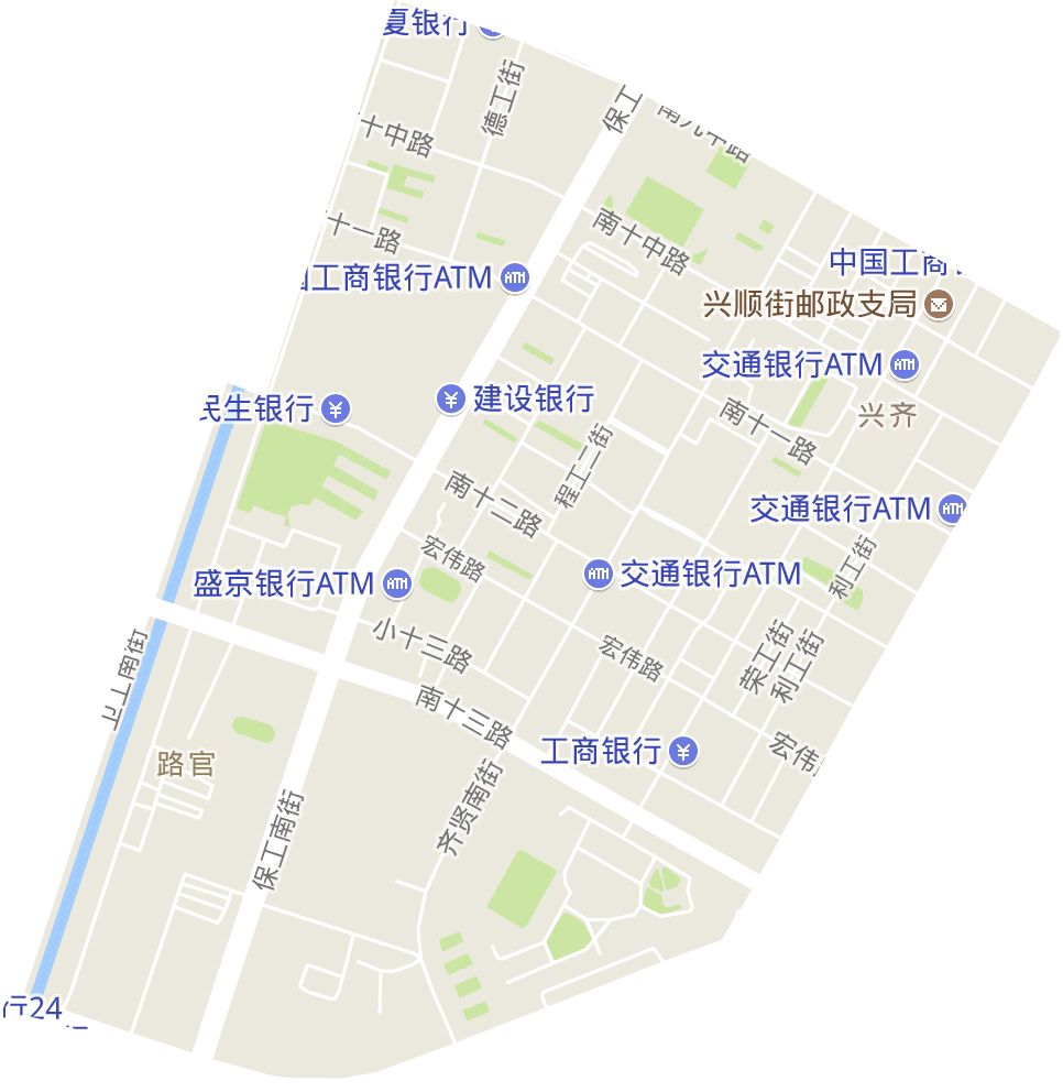 保工街道电子地图