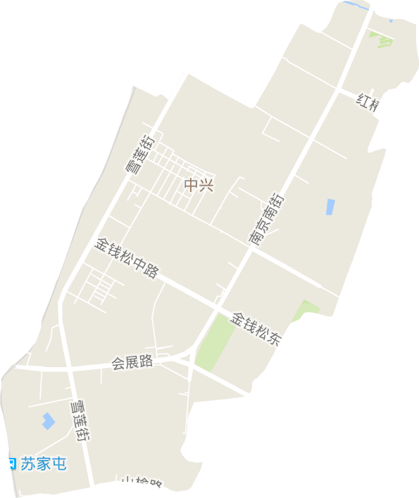 中兴街道电子地图