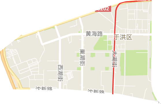 迎宾路街道电子地图