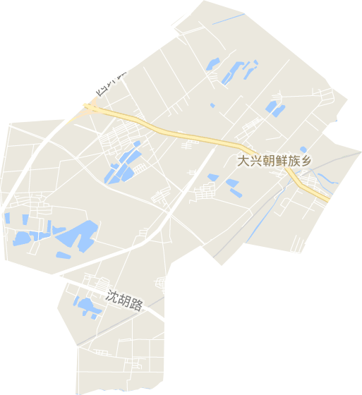 大兴街道电子地图