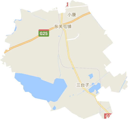 东关街道电子地图