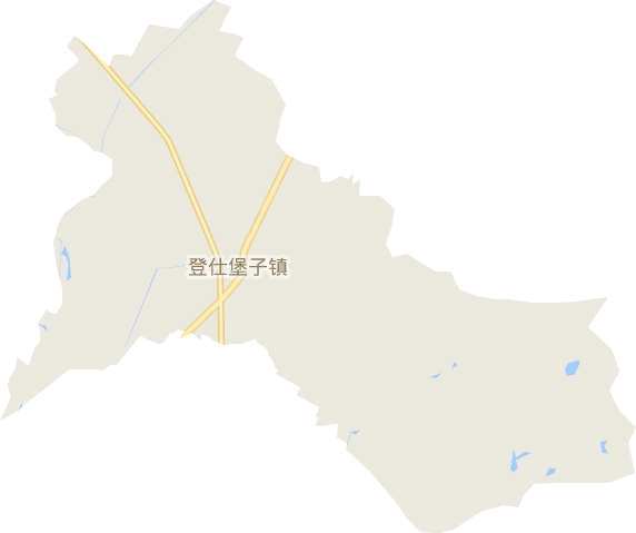 登仕堡子镇电子地图