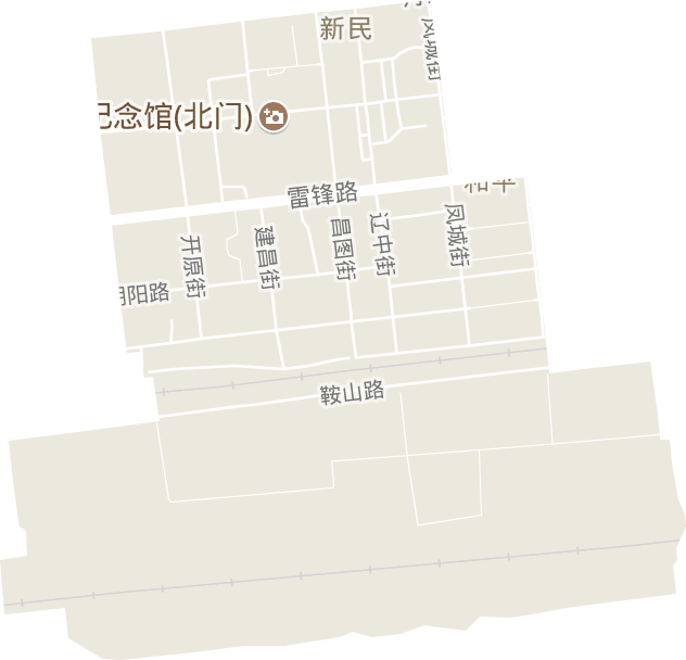 和平街道电子地图