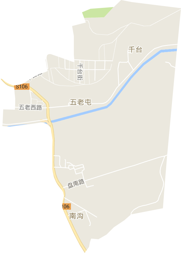 五老屯街道电子地图