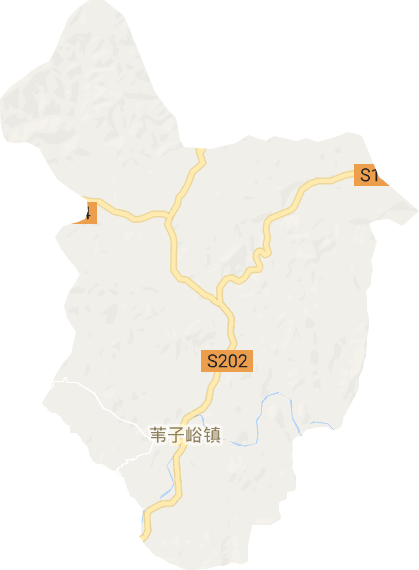 苇子峪镇电子地图