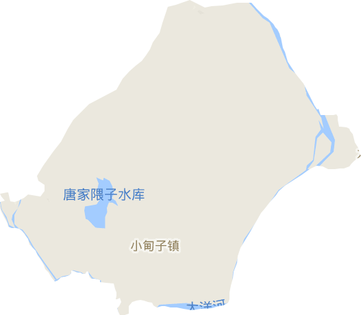 小甸子镇电子地图