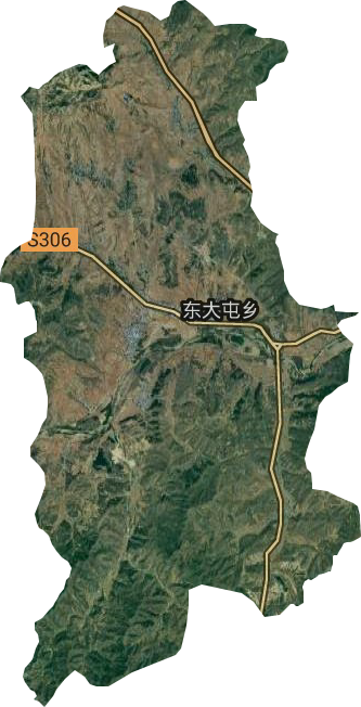 东大屯乡卫星图