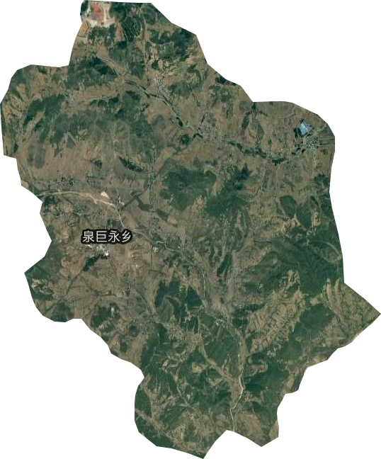 泉巨永乡卫星图