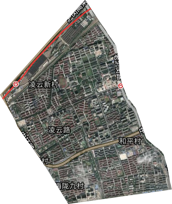 漕河泾街道高清卫星地图,漕河泾街道高清谷歌卫星地图