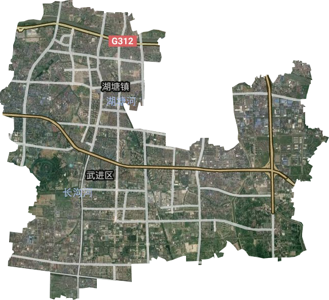 湖塘镇卫星图