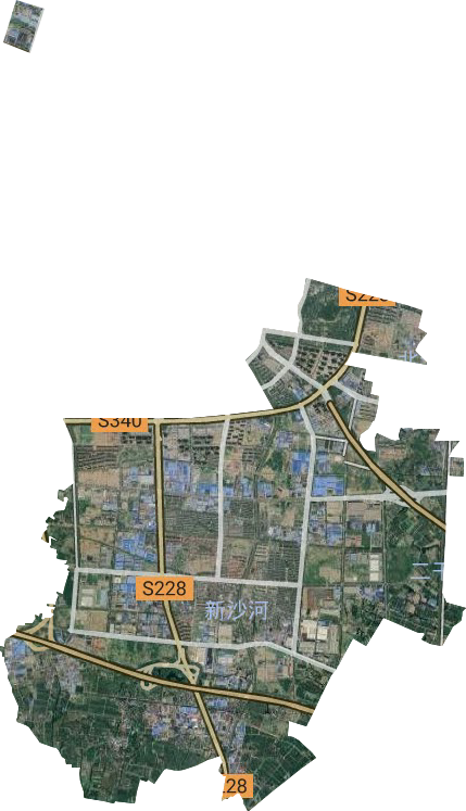 张家港经济技术开发区卫星图