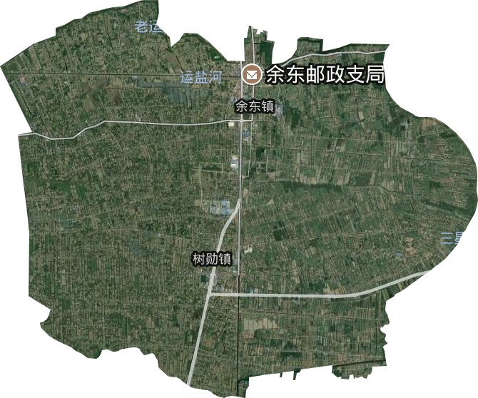 余东镇卫星图