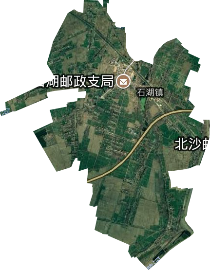 石湖镇卫星图