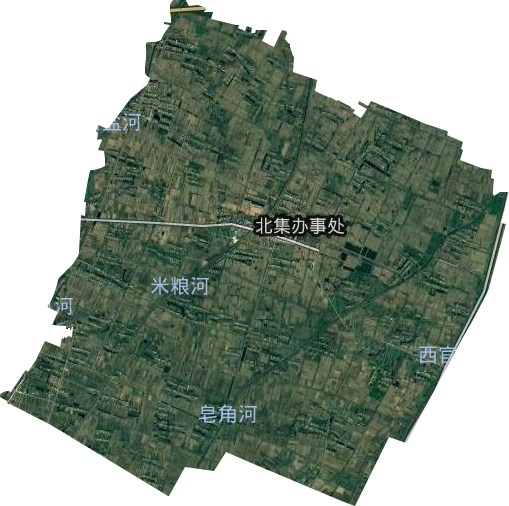 北集办事处卫星图