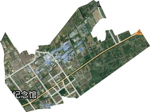 亭湖新区卫星图