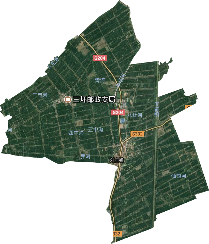 刘庄镇卫星图