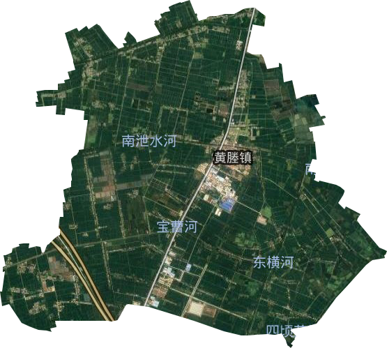 黄塍镇卫星图