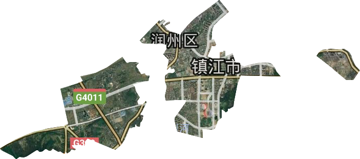 七里甸街道卫星图