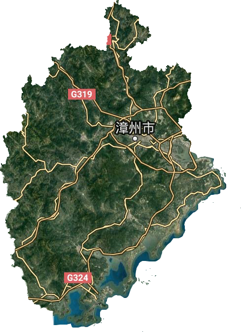 漳州市高清电子地图,漳州市高清谷歌电子地图