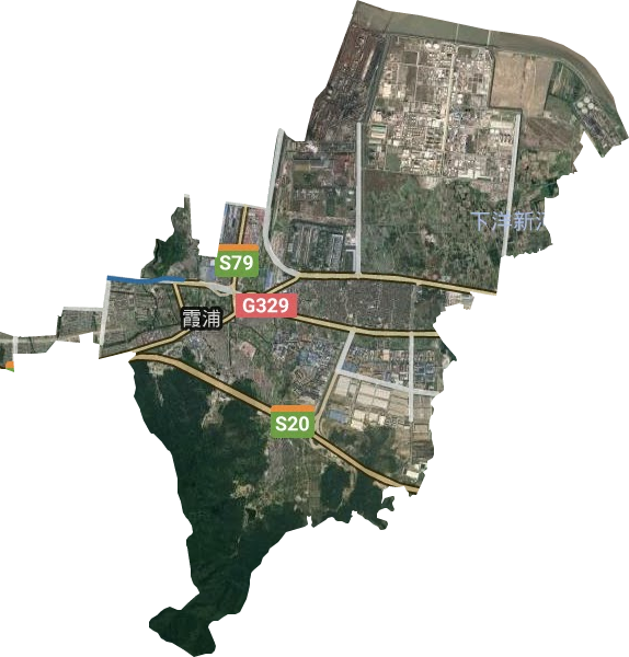 霞浦街道高清卫星地图,霞浦街道高清谷歌卫星地图