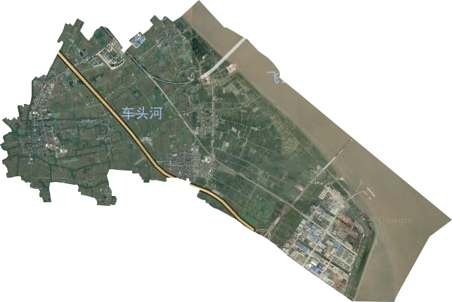 南滨街道卫星图
