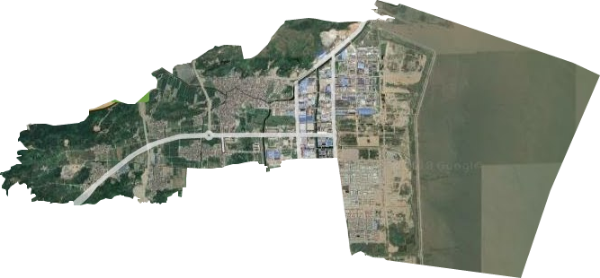 盐盆街道卫星图