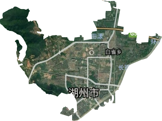 仁皇山街道卫星图