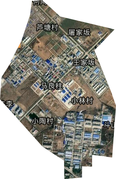 安徽精细化工产业有机合成基地卫星图