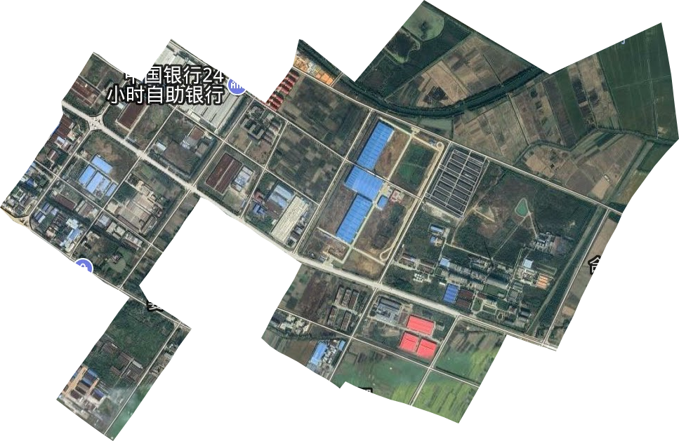 望江县经济开发区卫星图