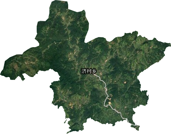 济村乡卫星图