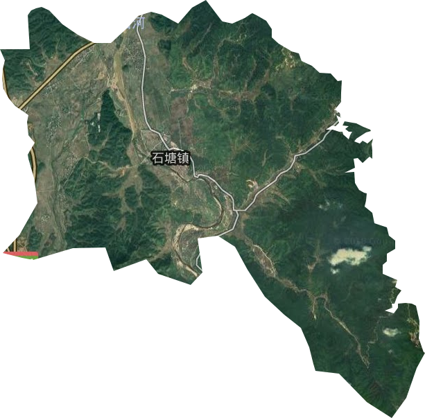 石塘镇卫星图