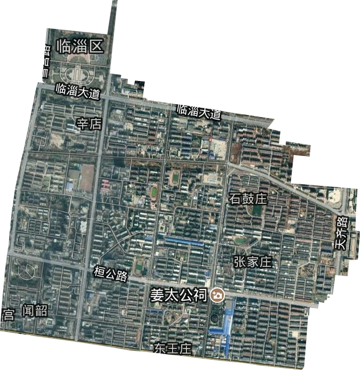闻韶街道卫星图