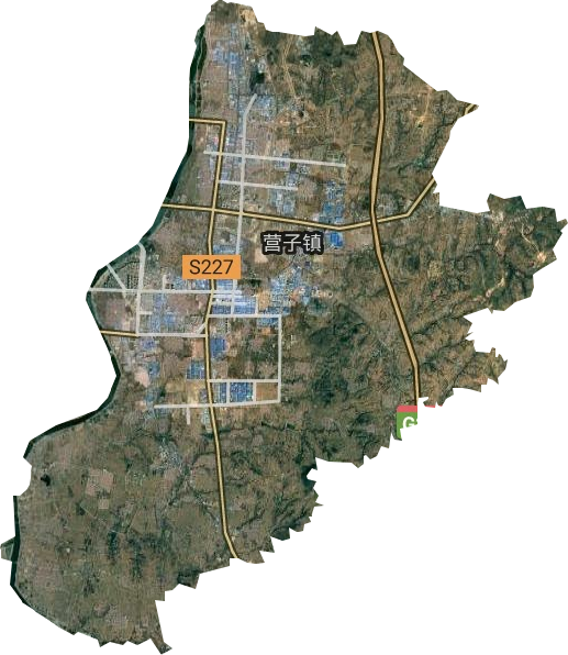 东城街道卫星图