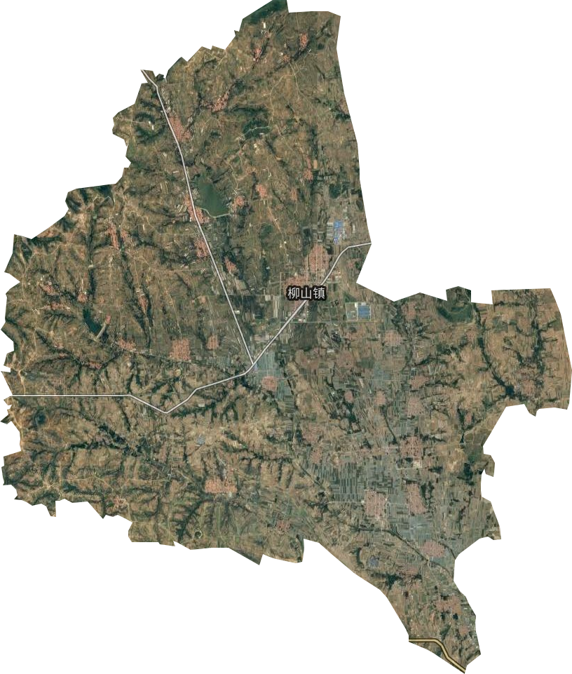 柳山镇卫星图
