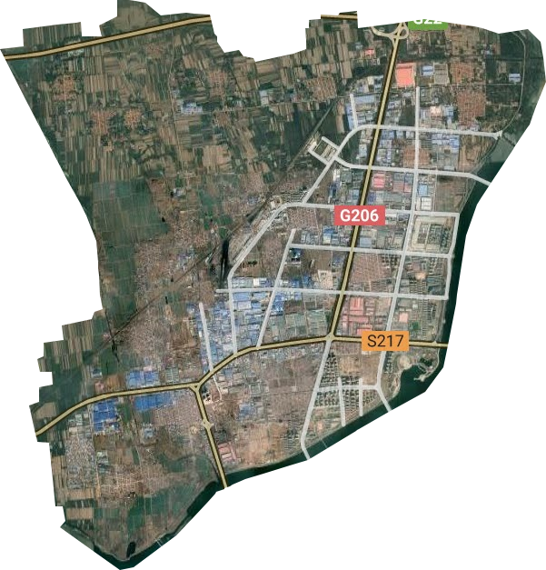 诸城经济开发区管理委员会卫星图