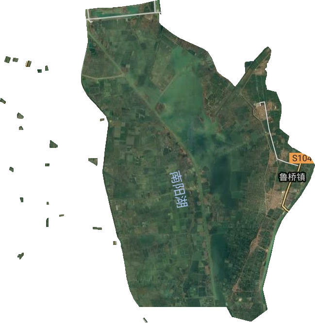 鲁桥镇卫星图