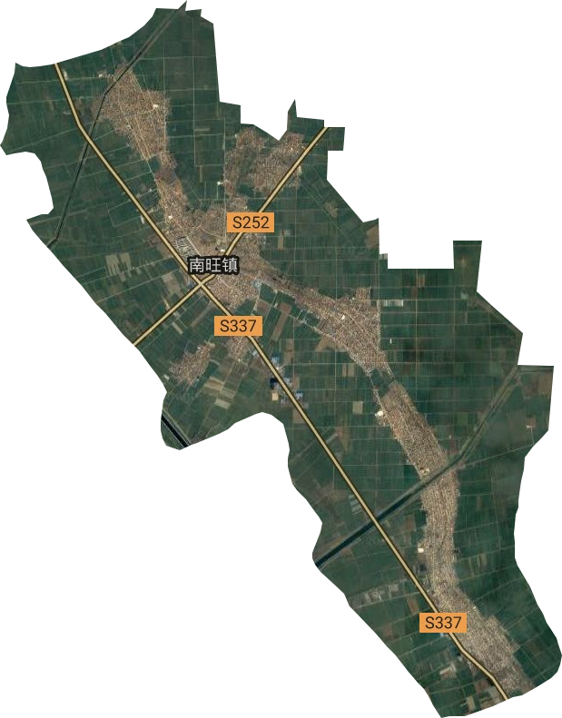 南旺镇卫星图