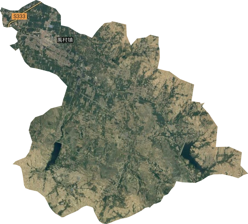 禹村镇卫星图