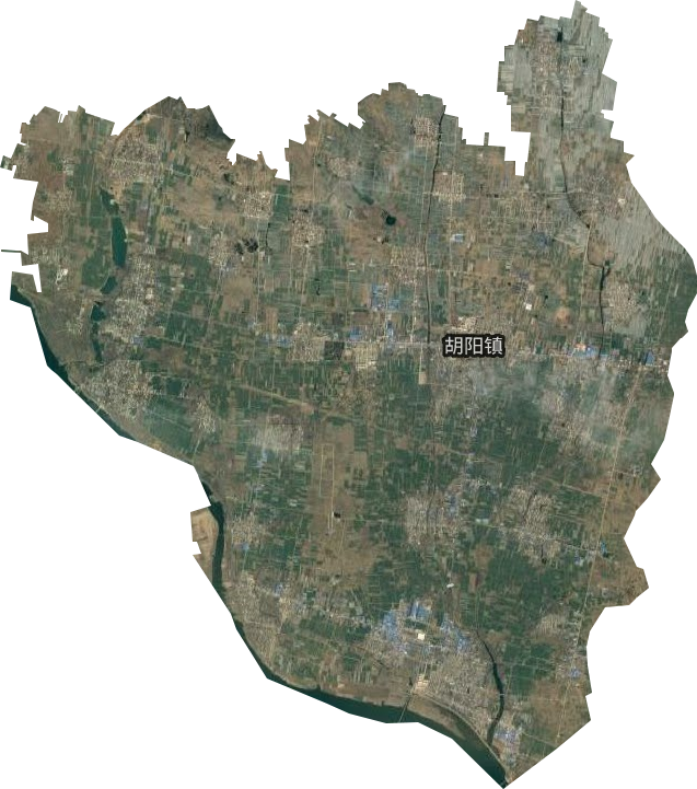 胡阳镇卫星图
