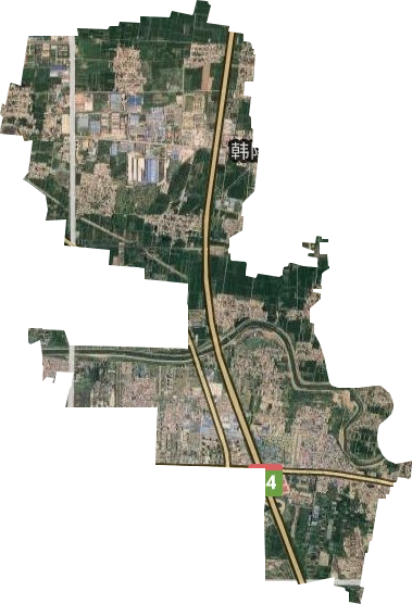 彰东街道卫星图