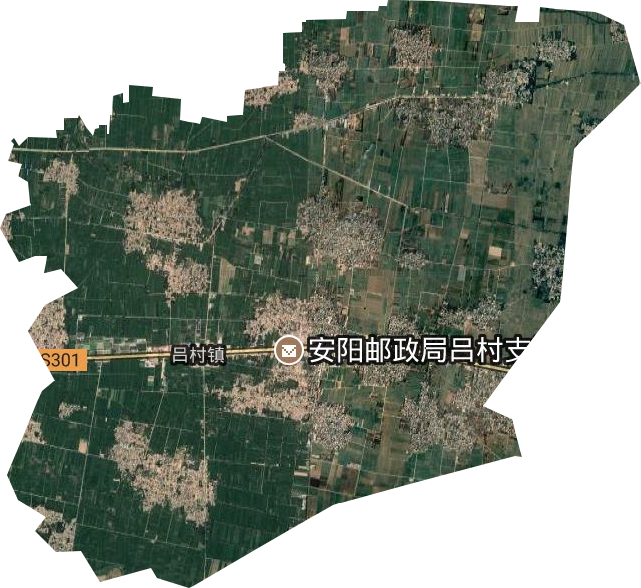 吕村镇卫星图