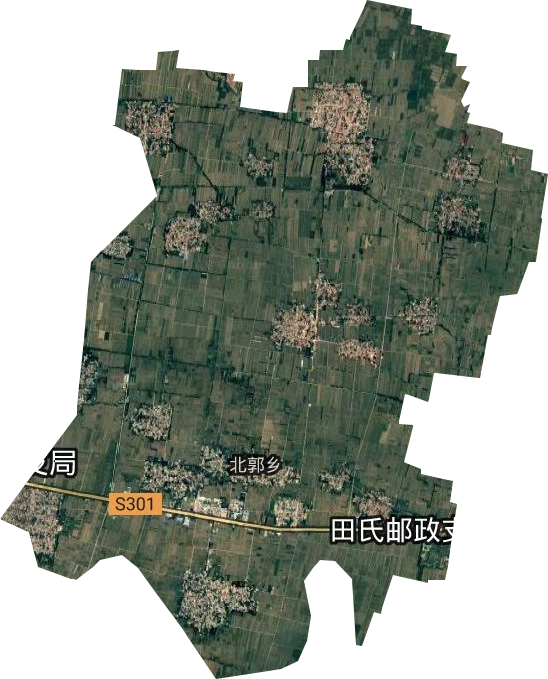 北郭乡卫星图